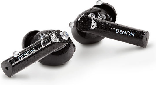 Denon AH-C840NCW In-ear Bluetooth Handsfree Earphones with Sweat Resistance and Charging Case Black