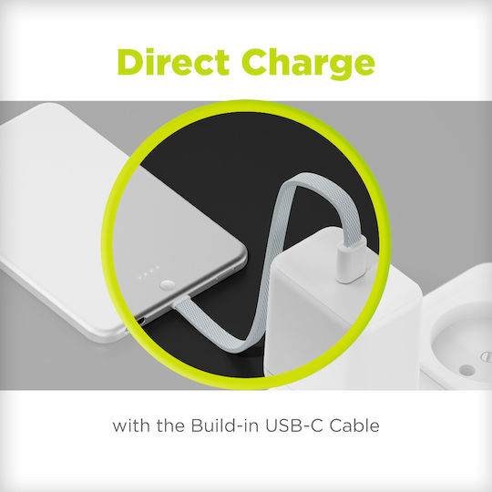 Mobile Origin Blade MagSafe Power Bank 3000mAh με 2 Θύρες USB-C Γκρι