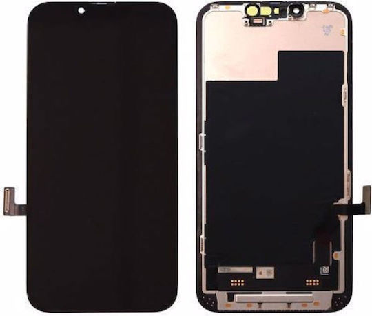 Екран със Сензорен Механизъм за iPhone 15 Pro (Черен)