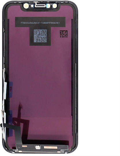Οθόνη με Μηχανισμό Αφής για iPhone XR (Μαύρο)