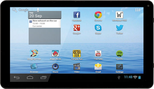 Denver TIQ-10343 10.1Inci Tabletă (1GB/16GB) Negru