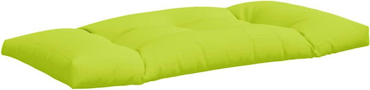 vidaXL Open Green Pallet Sofa Cushion with Backrest 2 pcs