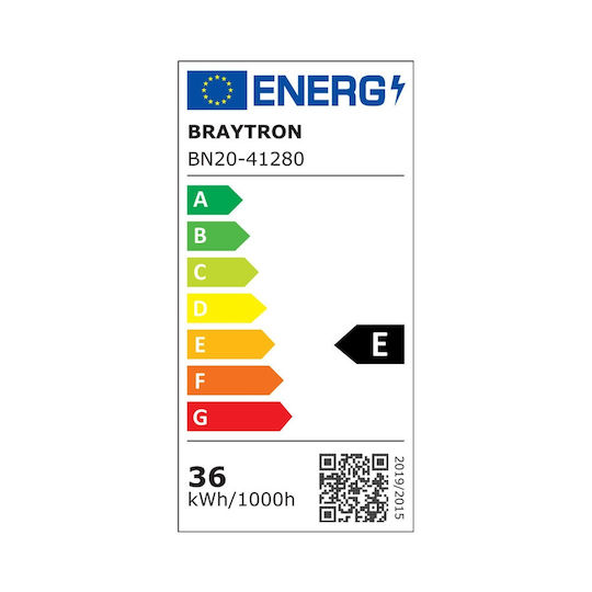 Braytron Under-Cabinet LED Light 36W Warm to Cool White with Motion Sensor