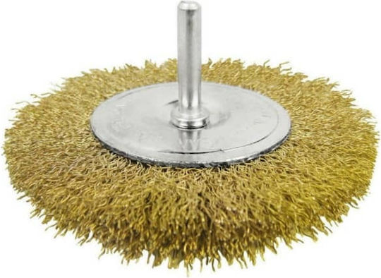 MTX 744449 Wire Brush with Bristles for Drill 50mm