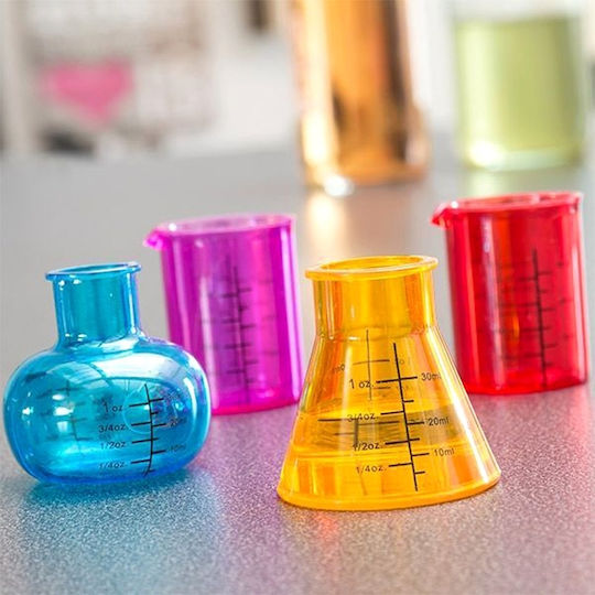 Schnapsgläser aus Plastik 4Stück