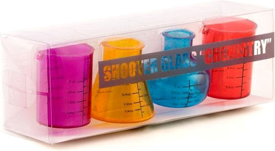 Schnapsgläser aus Plastik 4Stück