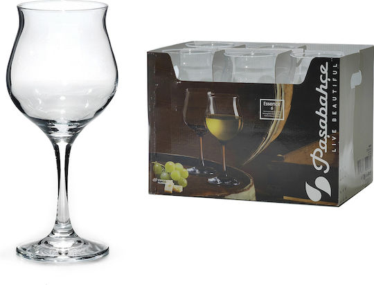 ArteLibre Glass for White Wine made of Glass Goblet