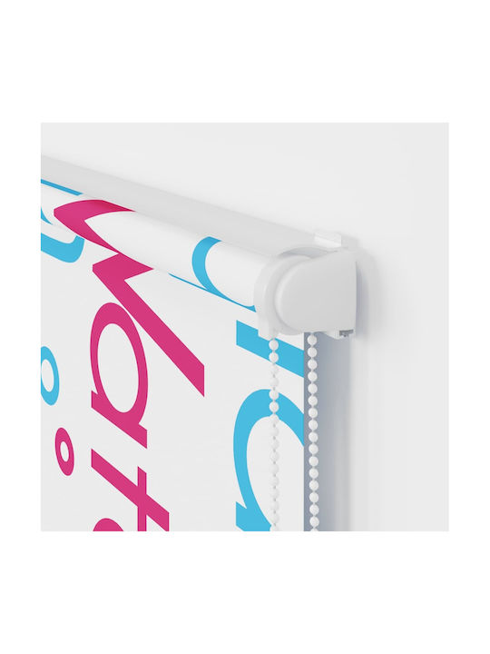 Vidaxl Shower Curtain Roll Cassette 70x240 cm Fabric Width 66 cm Multicolor
