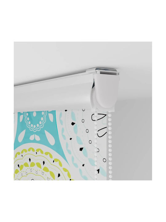 Vidaxl Shower Curtain Roll Cassette 150x240 cm Fabric Width 146 cm Multicolored