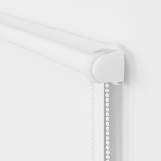Vidaxl Shower Curtain Roll Cassette 140x240cm Fabric Width 136cm White