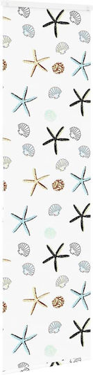 Vidaxl Shower Curtain Roll Cassette 60x240cm Fabric Width 56cm Multicolor