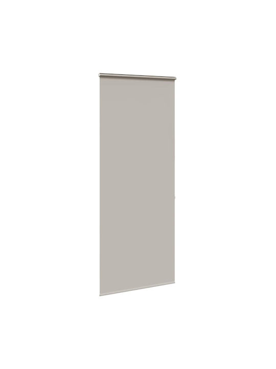 Vidaxl Shower Curtain Roll Cassette 110x240cm Fabric Width 106cm Grey