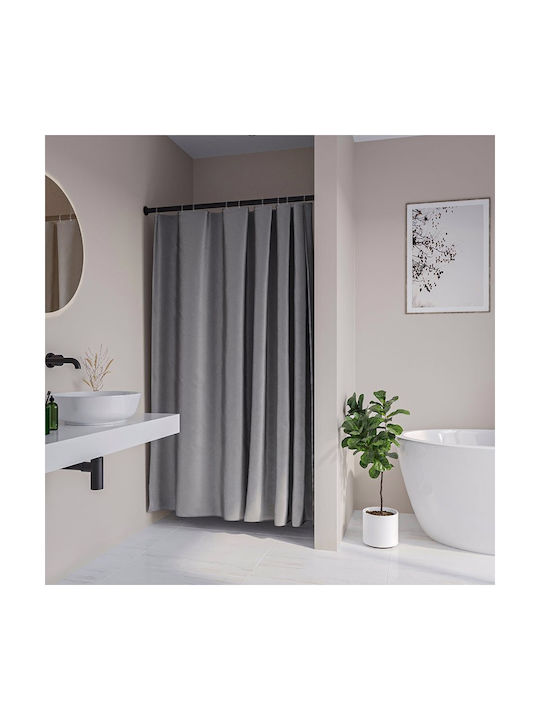 Sealskin Shower Curtain 240x200cm Grey
