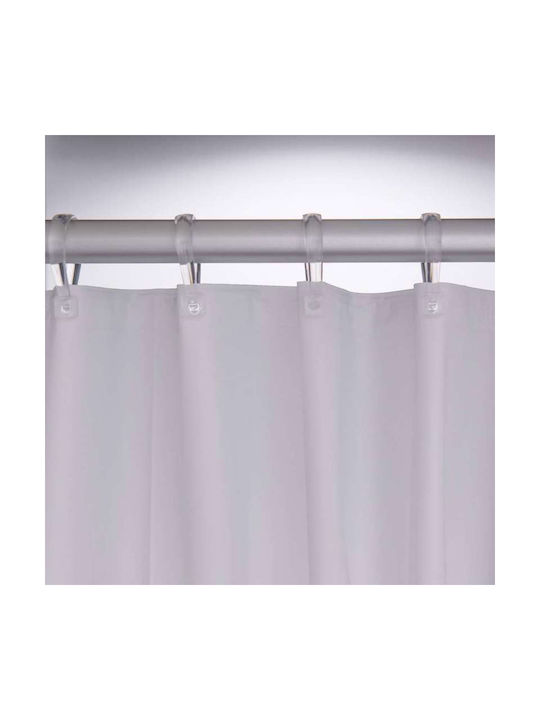 Sealskin Granada Κουρτίνα Μπάνιου 120x200 cm Λευκή
