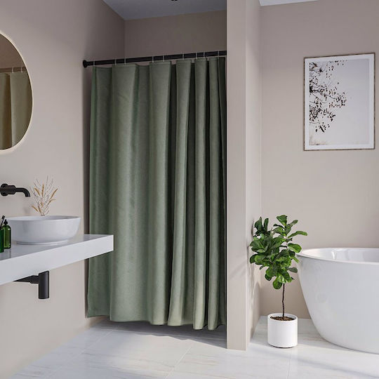 Sealskin Κουρτίνα Μπάνιου 120x200cm Green