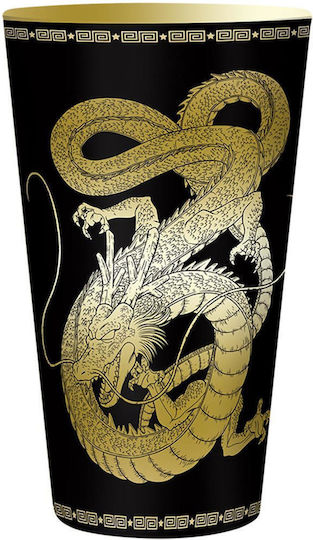 Abysse Dragon Ball Shenron Glass made of Glass in Black Color 400ml 1pcs
