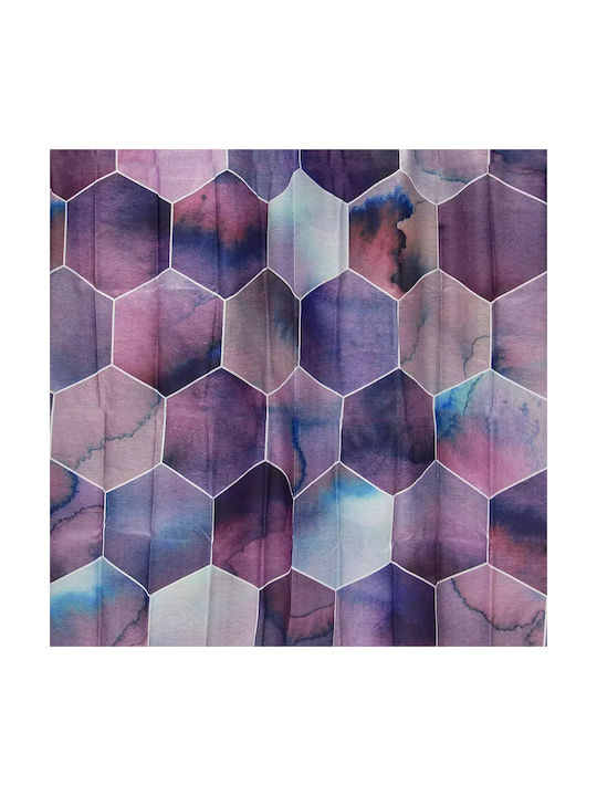 Lino Home Xehag Κουρτίνα Μπάνιου Υφασμάτινη 180x200cm Μπεζ