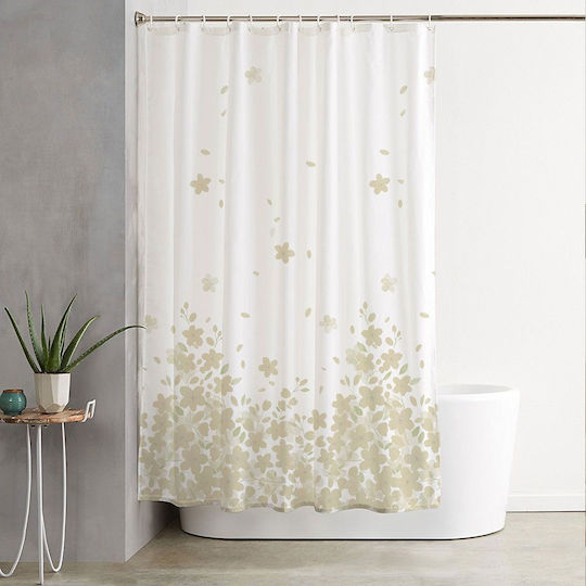 Viopros Bari Duschvorhang Stoff 180x180cm Bari Viopros Bari Duschvorhang Stoff 180x180cm Bari