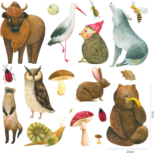 Kids Wall Sticker 95x95cm