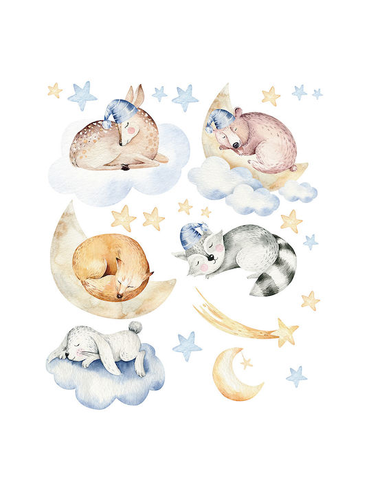 Детска стикерна за стена Стена Sleeping 93x110бр