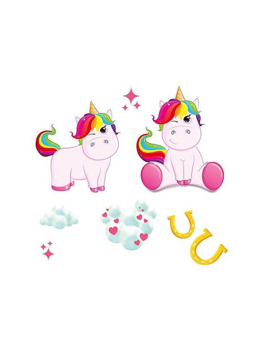 Toi-Toys Kinder Wandsticker Wand 38x63cm
