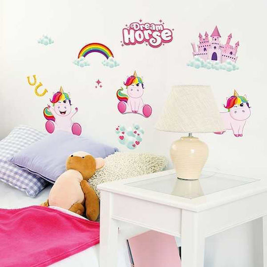 Toi-Toys Autocolant Decorativ pentru Copii Perete 38x63buc