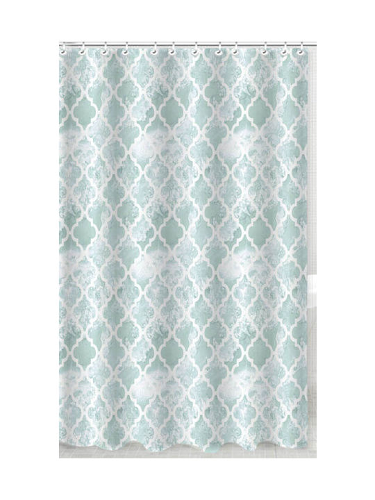 Ankor Shower Curtain 180x200cm Petrol