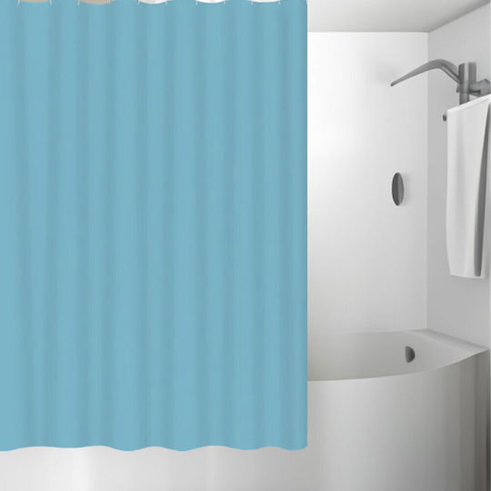 San Lorentzo LINER PEVA Perdea de Baie 180x180cm Albastru San Lorentzo LINER PEVA Perdea de Baie 180x180cm Albastru