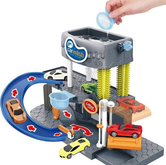 Two-story Car Wash + Za3196 Cars