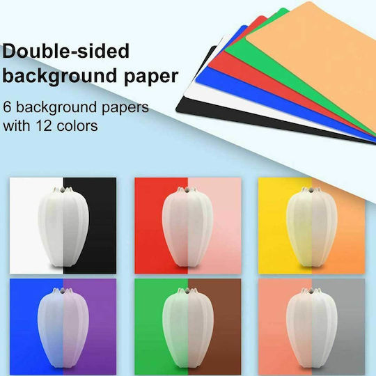 Puluz Foldable Photography Studio Photo Box Lighted 25x25x25cm