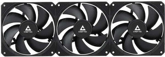Chieftec Iceberg 360 Dark Υδρόψυξη AIO CPU με 3 Ανεμιστήρες 120mm