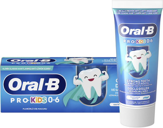 Oral-B Pro Kids Spider-Man Baby Toothpaste for 0m+ with Mint Flavor 50ml