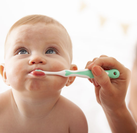 Brush Baby Baby Toothbrush For 0m+ Turquoise