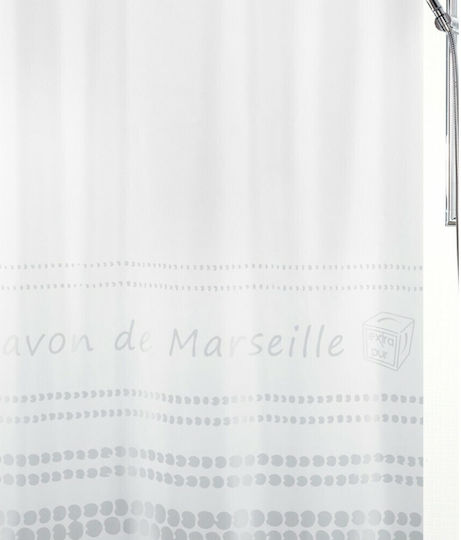 Dimitracas Samena Shower Curtain Fabric 180x200cm Beige