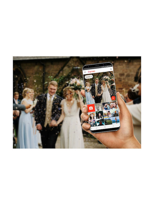Denver PFF-1063 Digital Photo Frame with Touch Screen 10.1" Resolution 1920x1080 with WiFi Black 119101040230