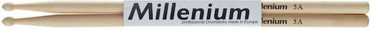 Millenium Ahorn Drumsticks Schlagzeug 5A mit Spitzenform Ablegen