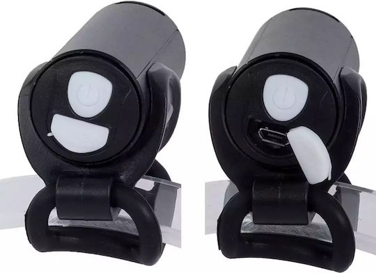 Verk Group 14262 Rechargeable Front Bicycle Light