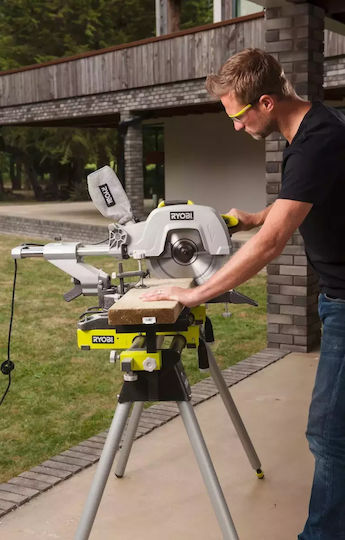 Ryobi EMS305RG Δισκοπρίονο 2200W με Σύστημα Αναρρόφησης