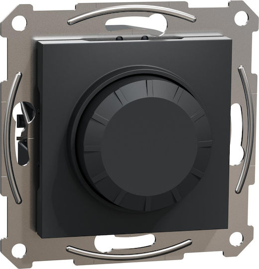 Schneider Electric Asfora Recessed Mechanism for Dimmer Switch LED Rotary in Gray Color