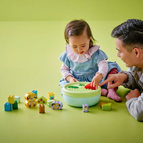 LEGO Duplo Formen Sortierer Hundehütte für 1.5+ Jahre 17Stücke