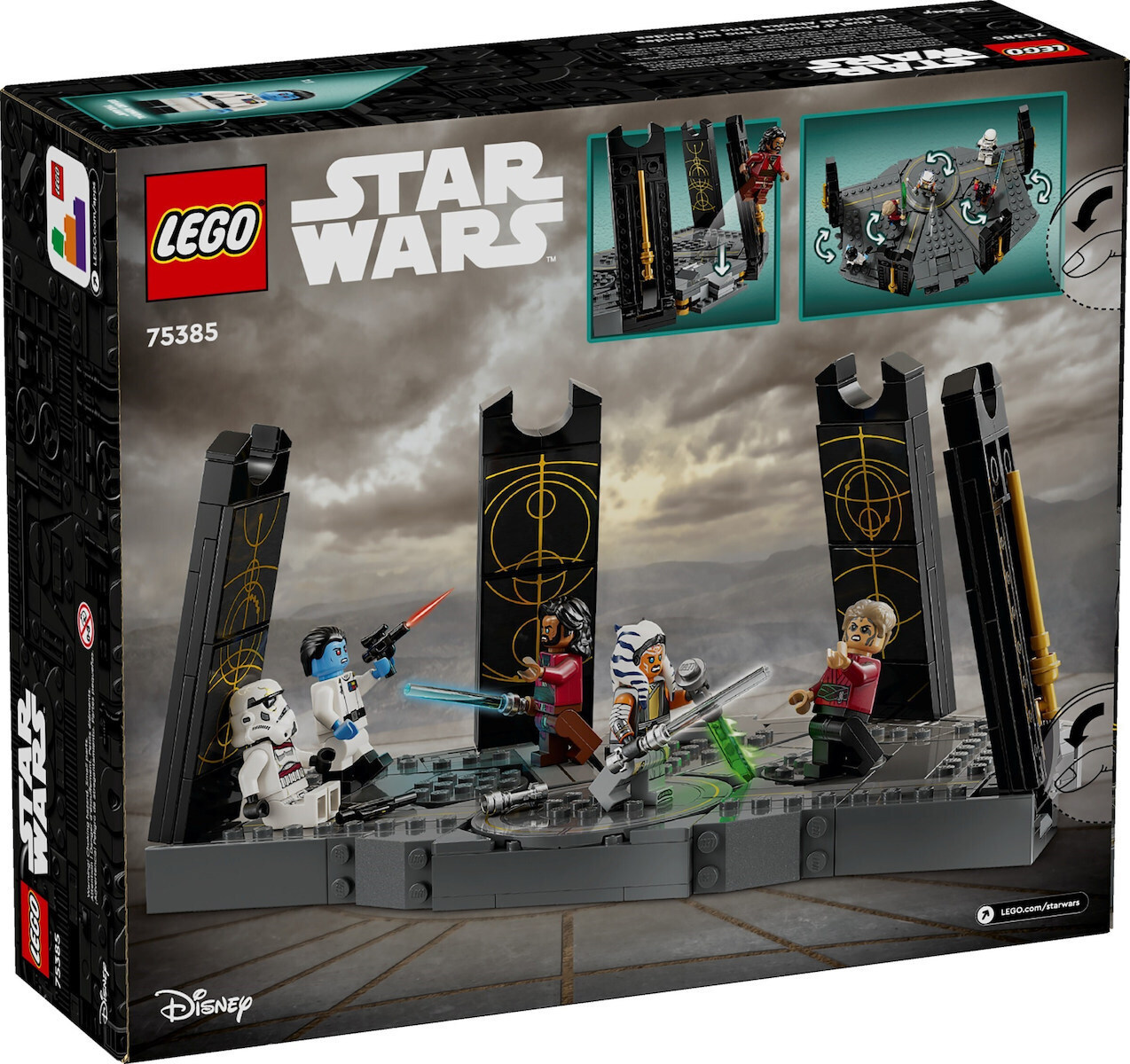 セキュリティ・セーフティ REIZEN LEGO Star Wars Duelul lui Ahsoka Tano pe Peridea pentru 8+ Ani 382