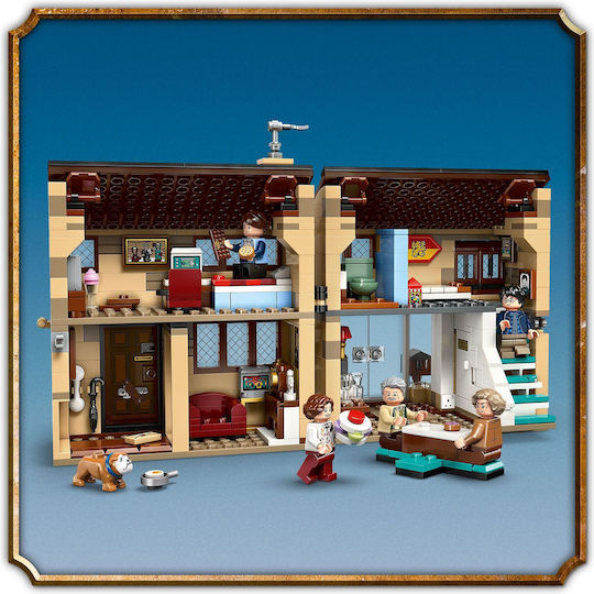 LEGO Harry Potter Privet Drive Aunt Marge's Visit for Ages 8+ 639 Pieces