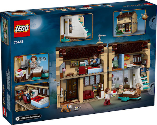 LEGO Harry Potter Privet Drive Aunt Marge's Visit for Ages 8+ 639 Pieces