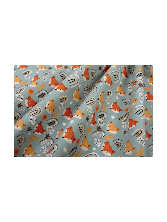 Dimcol Baby Sheets Bebe Fox 120x160cm