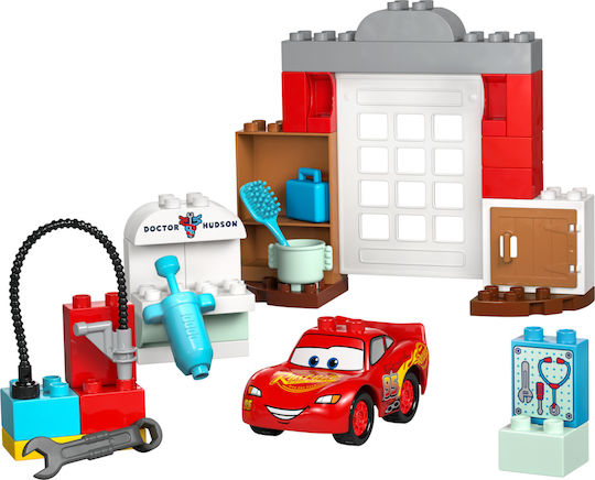 LEGO Duplo Vizita lui McQueen la Garajul lui Doc pentru 2+ Ani 35 Bucăți