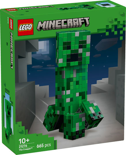LEGO Minecraft The Creeper За 10+ Години 665 Бройки