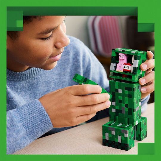 LEGO Minecraft The Creeper За 10+ Години 665 Бройки