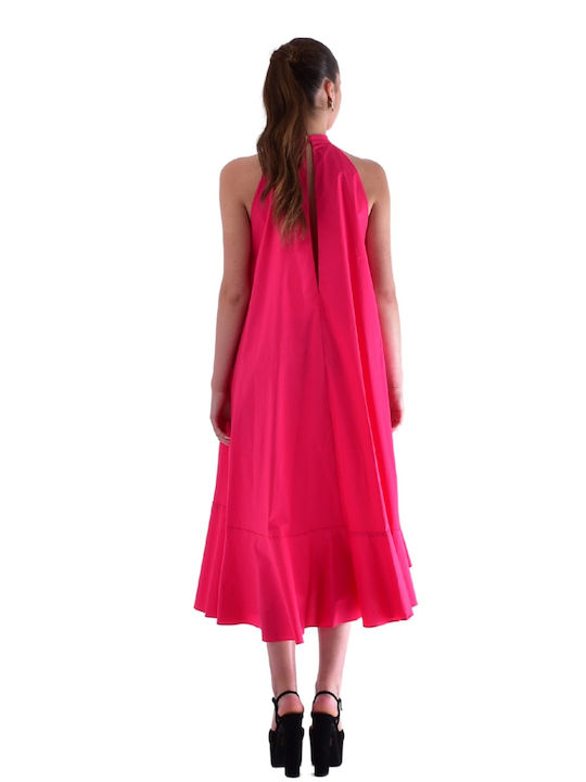 Wedding - Christening Dress Fuchsia