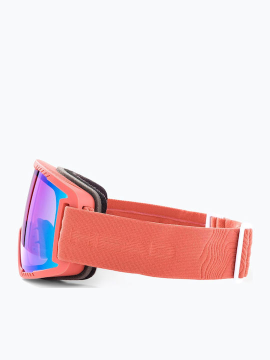 Head Μάσκα Σκι & Snowboard Ενηλίκων Πράσινη με Φακό σε Πράσινο Χρώμα