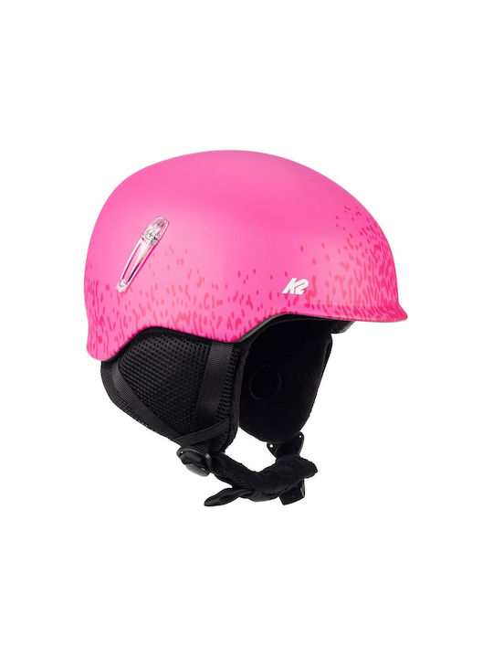K2 Illusion Kinder Ski & Snowboard Helm in Rosa Farbe